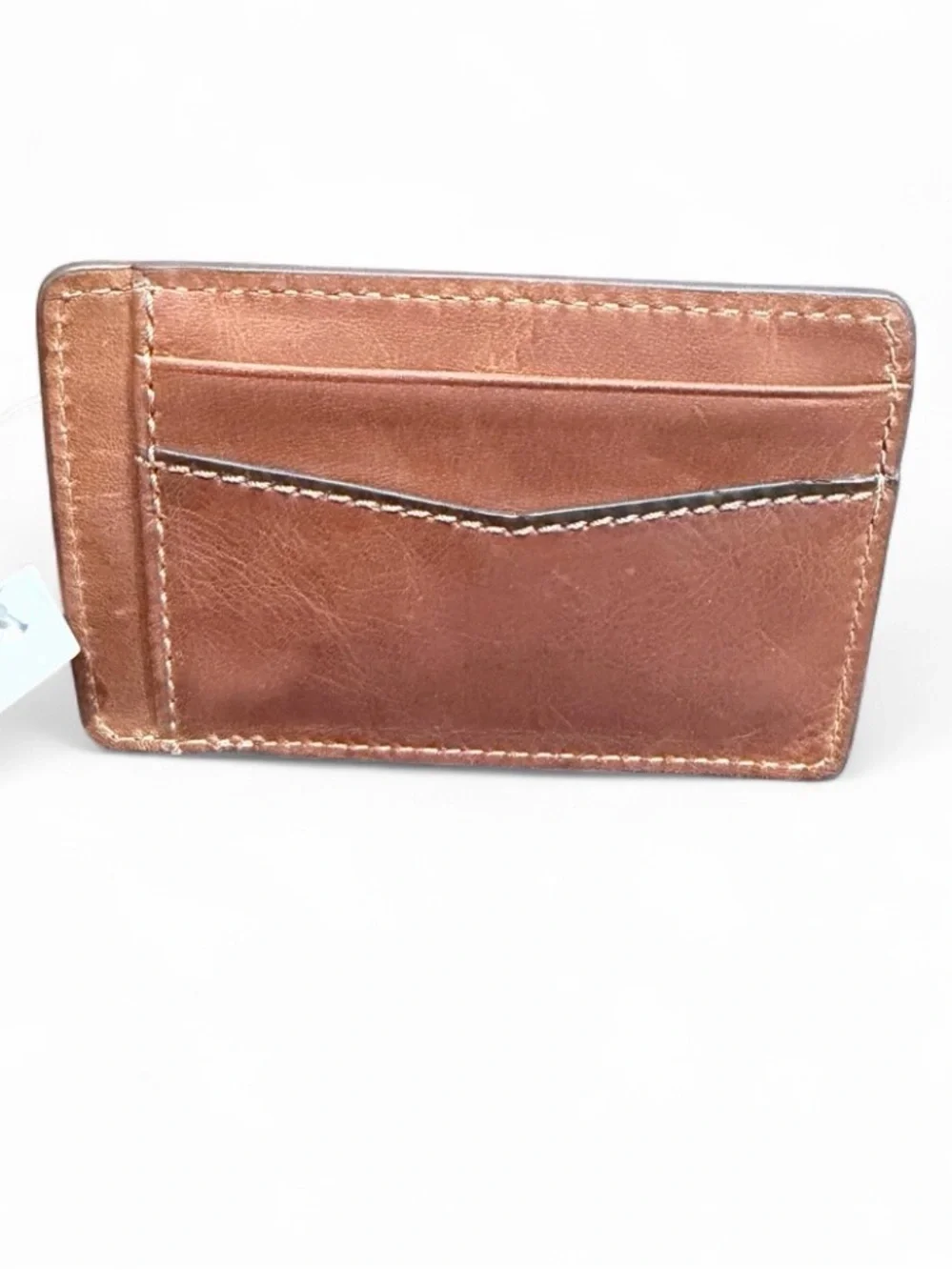 Fossil Jayden Card Case – Brown Leather – New With Tags (NWT)